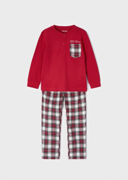 Pyjama, kariert