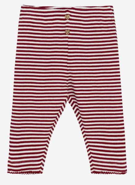 Leggings Weiß/Rot