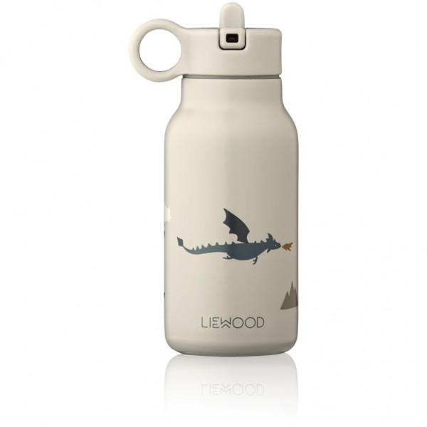 Falk Wasserflasche 250 ml, Little Dragon, dark sandy mix