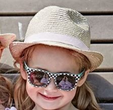 Mini girl trilby