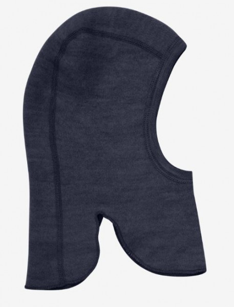 Balaclava 100% Merinowolle Blau