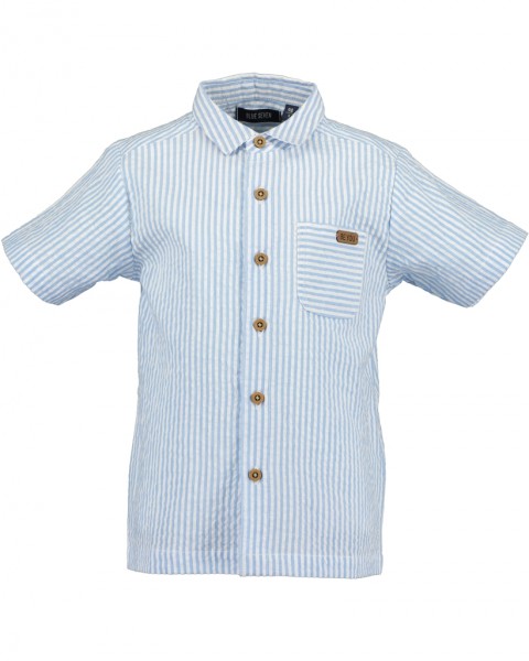 Hemd, hl blau