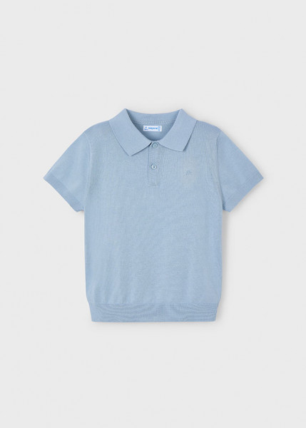 Kurzarm Poloshirt, perle