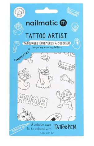 Tattoos Blau