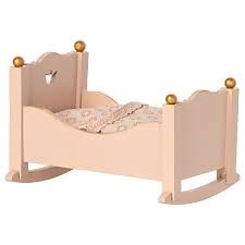 Holz Baby Bett, für Maus, Rose