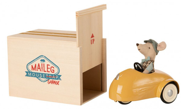 Auto Maus, Gelb, Garage