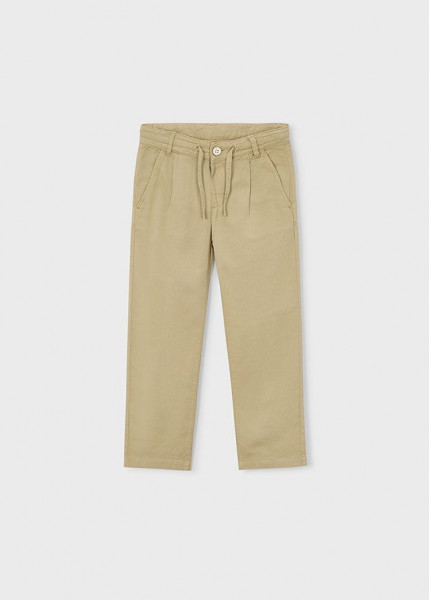 Hose Leinen relaxed, mokka