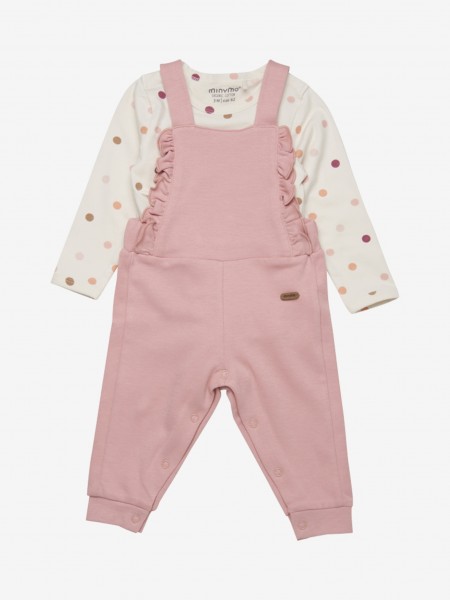 Set 2-tlg GOTS, rose tan