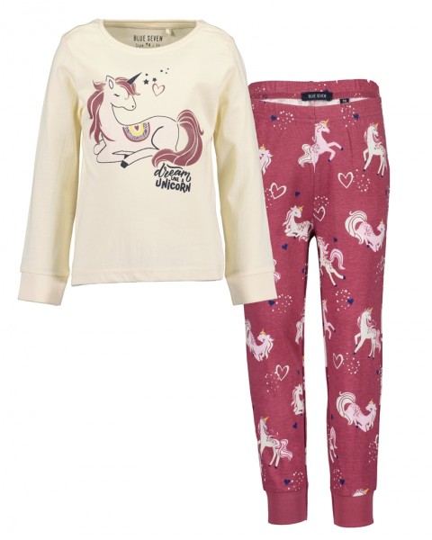 Pyjama, lang, offwhite