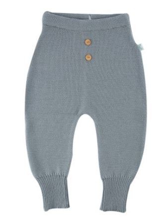 Pumphose Wollstrick blau