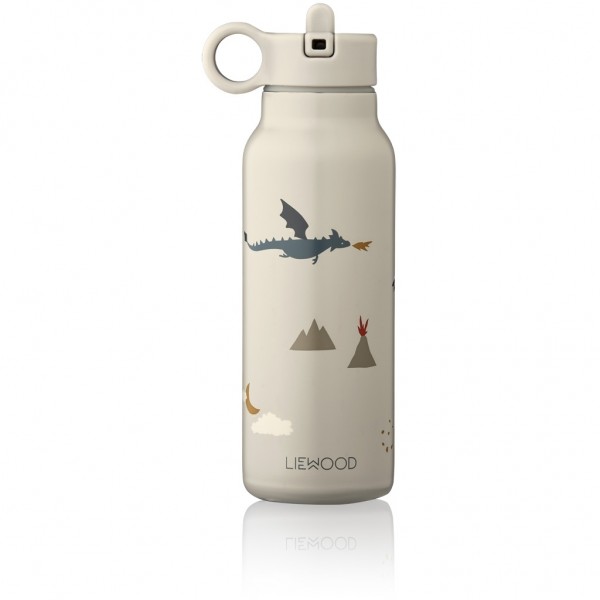Falk Wasserflasche 350 ml, Little Dragon, Dark Sandy Mix
