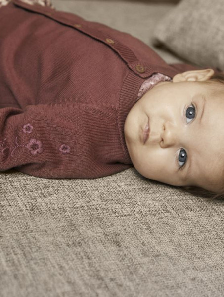 Strickjacke Bordo