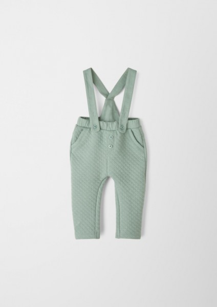 Leggins, Mintgrün mit Hosenträger
