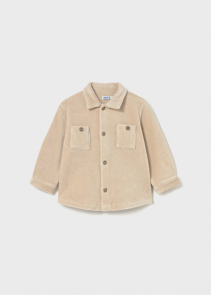 Überhemd Cord, beige