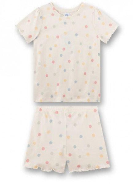 Pyjama GOTS Punkte Kurz
