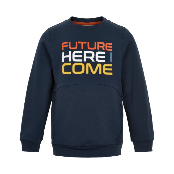 Sweatshirt "future", dunkelblau