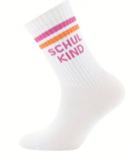 Tennissocken Schulkind Pink