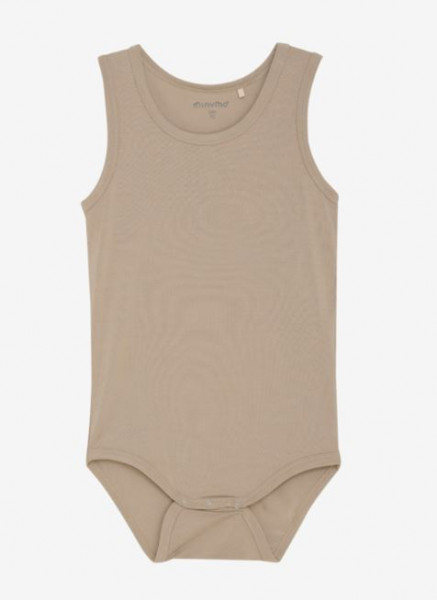 Body 93% Viskose, Beige/Braun