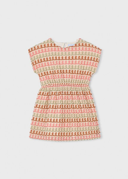 Strick-Kleid, mandarine