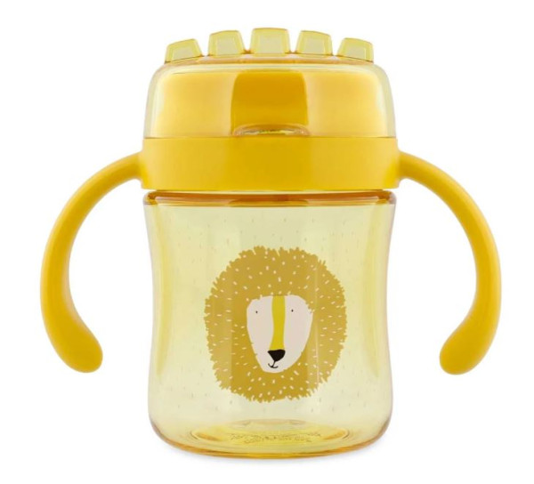 360° Trinkbecher mit Griffen Mr. Löwe