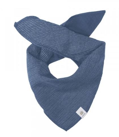 Mini Tuch GOTS Blau