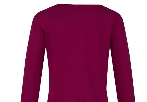 Langarmshirt Basic Berry