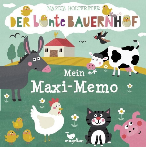 Maxi Memo - Der bunte Bauernhof