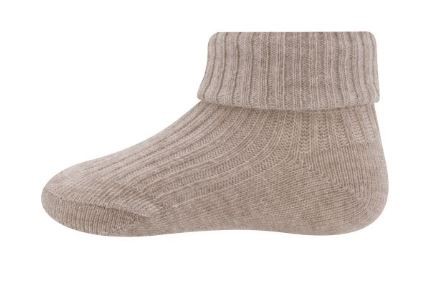 Socken, dunkel beige