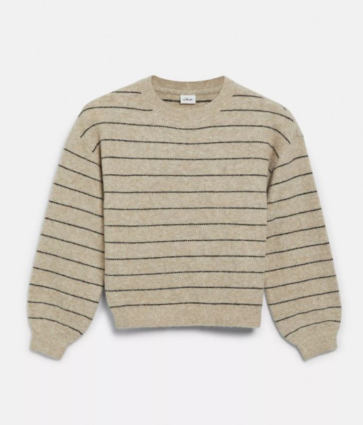 Strickpullover Streifen