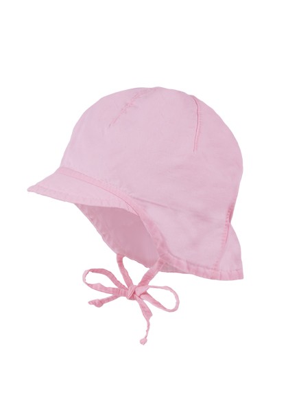 BABY-Schildmütze, Nackenschutz, zartrosa
