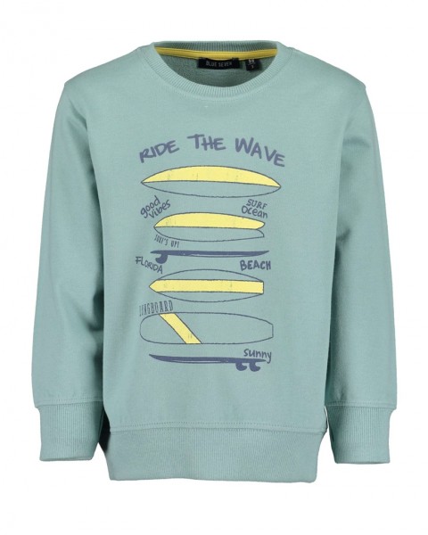 Sweatshirt, Rundhals, gletscher