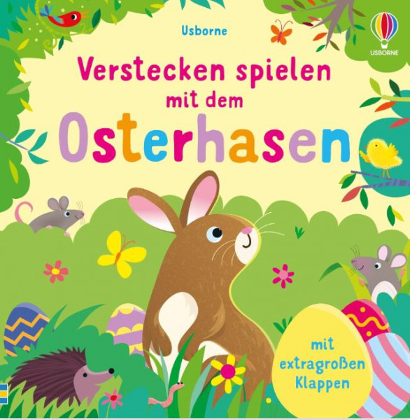 Verstecken spielen mir dem Osterhasen