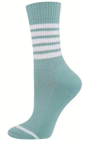 Tennissocken Mintgrün GOTS