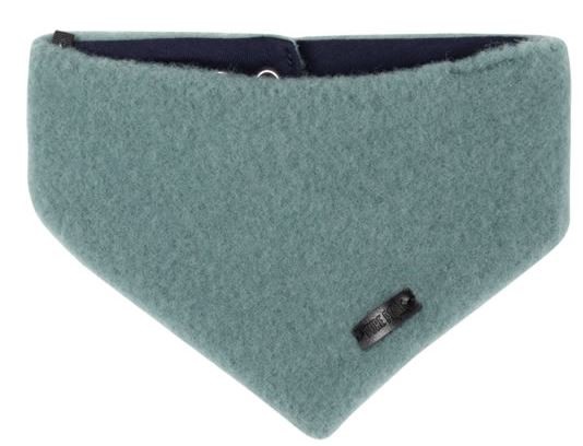Baby Halstuch GOTS 100% bio Merinowolle Fleece, Storm blue
