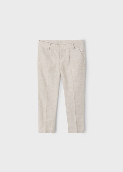 Leinen Hose suiting, sand