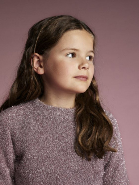 Pullover Rosa/Glitzer