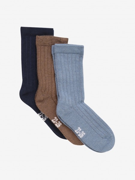 Socken 3-Pack, 25% Wolle
