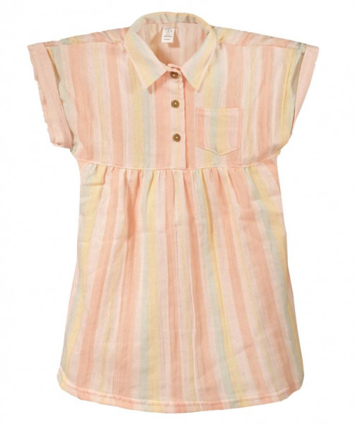 GOTS MINI Girl Kleid Streifen