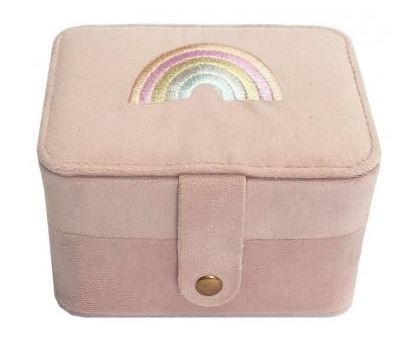 Schmuckkästchen Regenbogen Rose