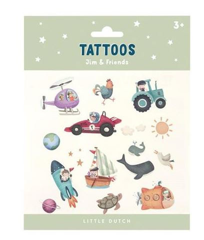 Tattoos Jim and Friends