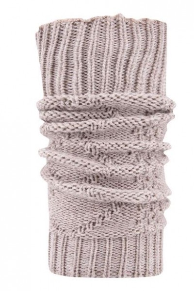 Stulpen Zopfmuster dunkel beige