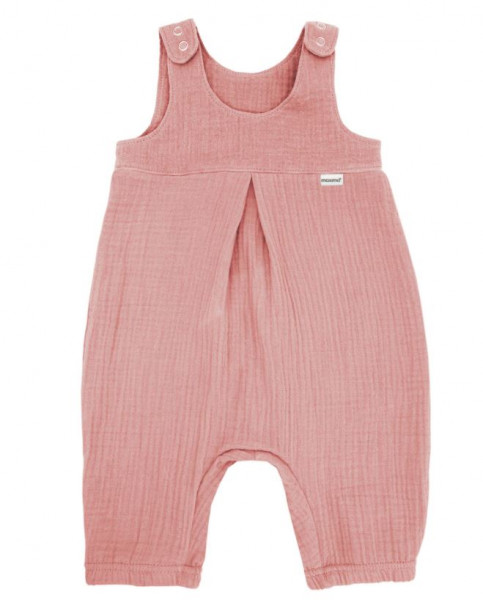 Baby-Overall GOTS Musselin Rose