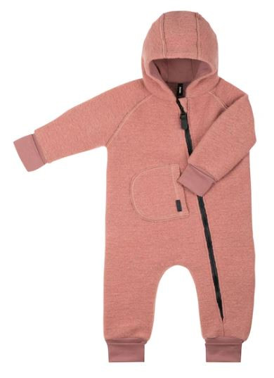 Overall Walk, 80% Schurwolle, dusty pink