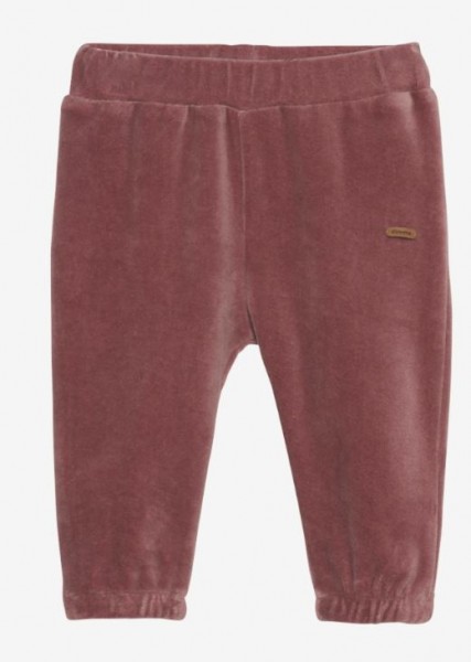 Sweathose Velour, Rose taupe