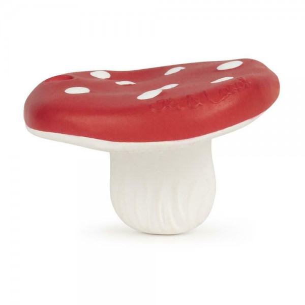 Beißspielzeug "Spotty the Mushroom", 100% Naturkautschuk