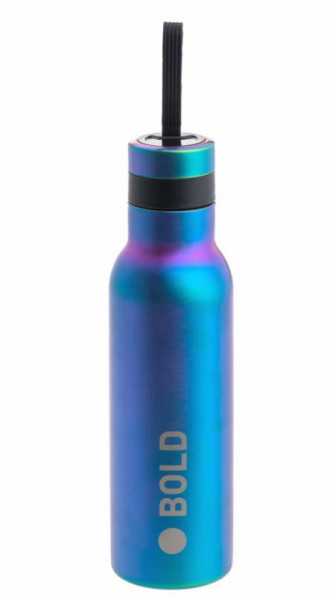 Trinkflasche Edelstahl 500ml Bold Blue purple