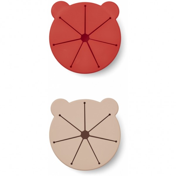 Snack Becher Kelly, 2er pack, Apple red/rose mix