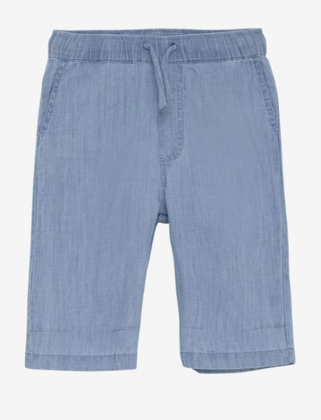 Shorts Blau 100% Baumwolle