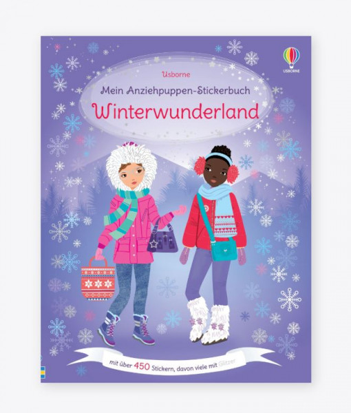 Mein Anzieh-Stickerbuch: Winterwunderland