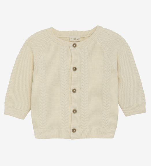 Strickjacke Beige